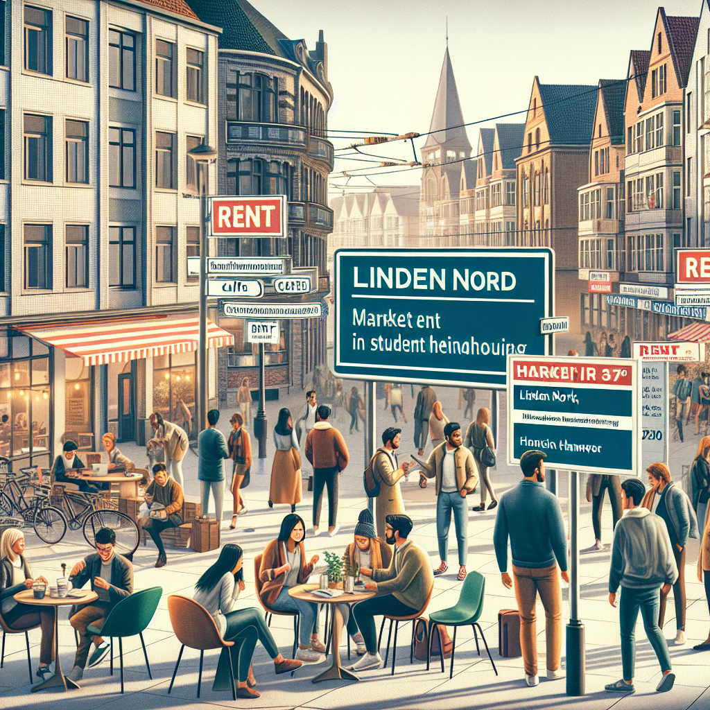 Studentische Nachfrage und Mietspiegel in Hannover Linden Nord.
